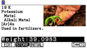 fx-CG50AU Physium Output