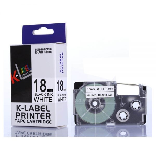CASIO 18mm Label Tape White | CASIO Education