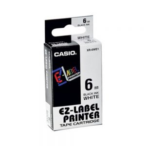 CASIO 6mm Label Tape White | CASIO Education