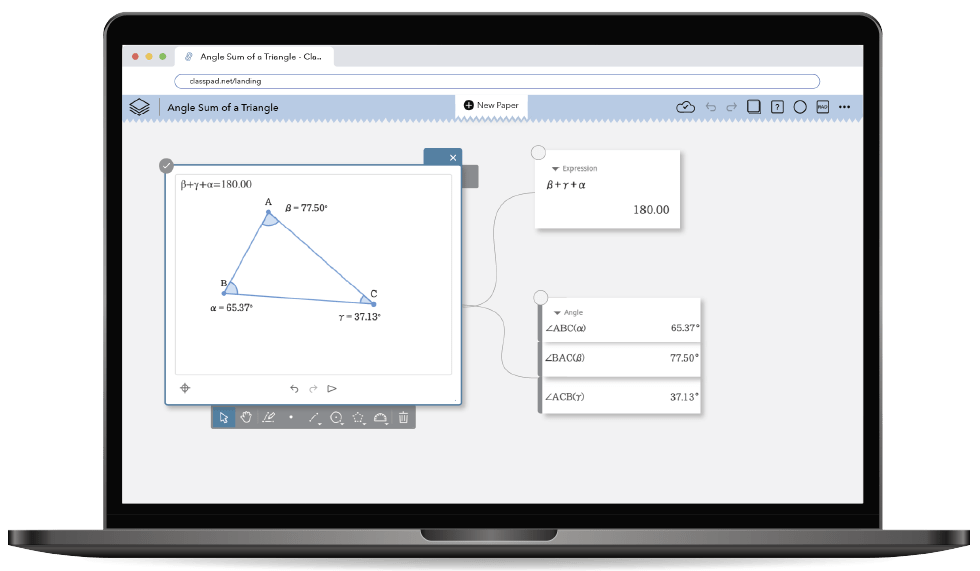 Explore Geometric Principles | fx-8200 AU Calculator