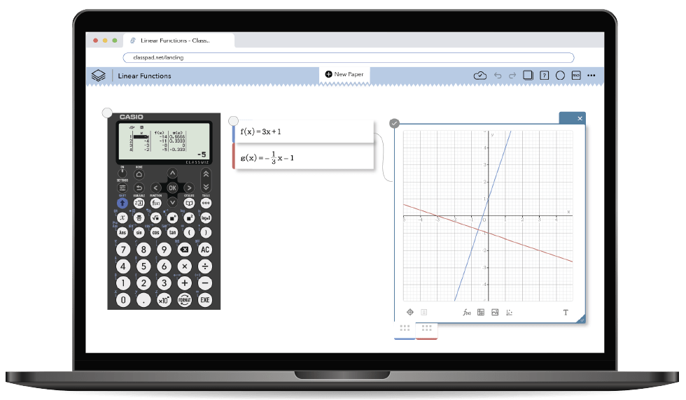 CASIO fx-8200 AU Calculator Graphing Functions