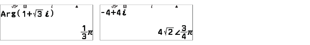 fx-8200 AU Complex Numbers