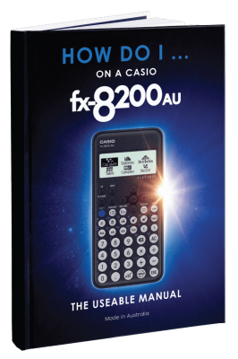 CASIO fx-8200 AU Manual