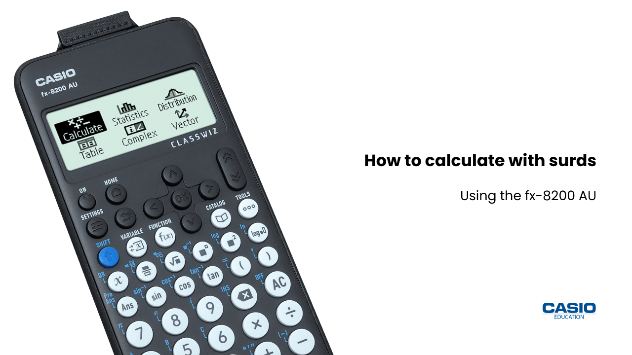 Calculate with surds