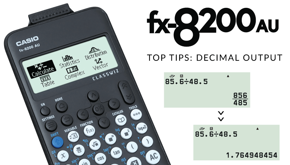 Change your answer into decimal format