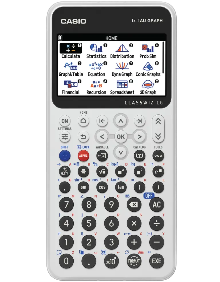 fx-1AU GRAPH calculator | Casio Education Australia | coming in 2025