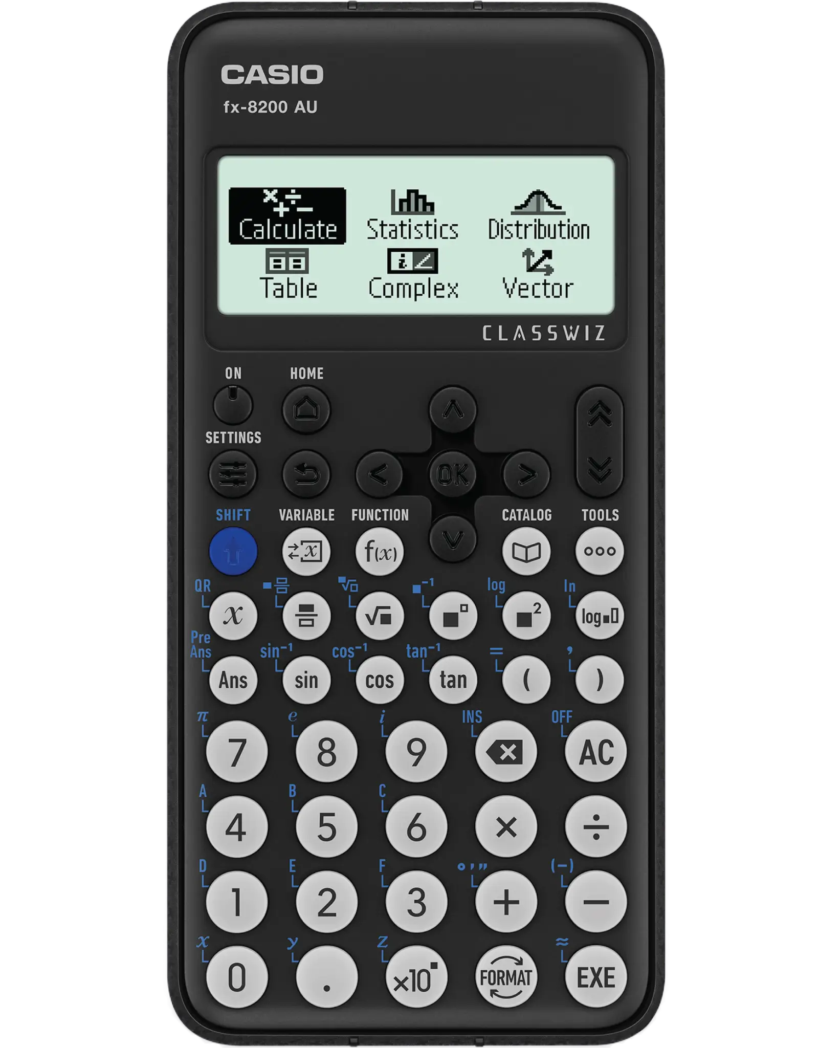 The fx-8200 AU scientific calculator