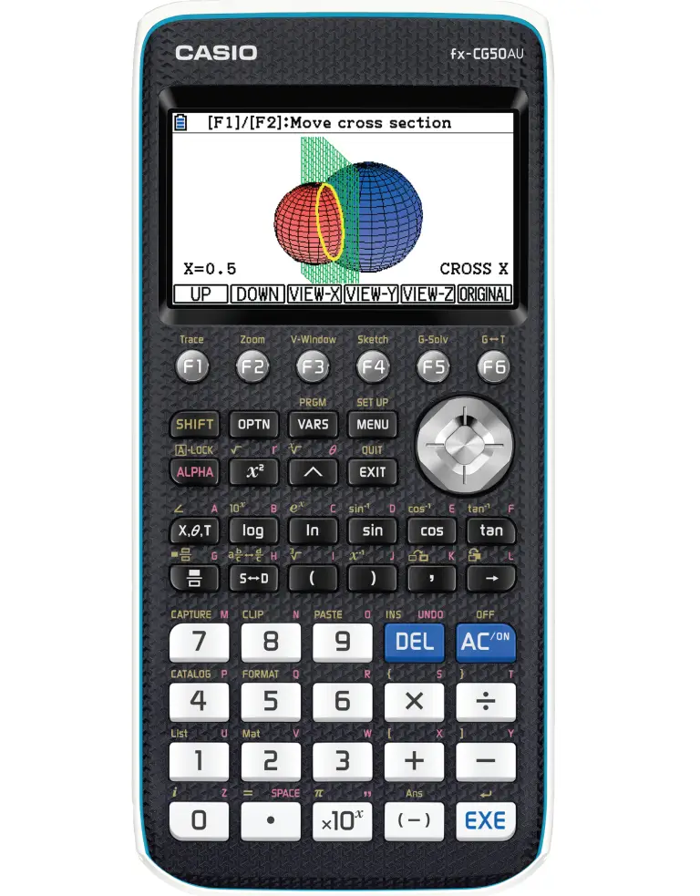 The fx-CG50AU graphics calculator
