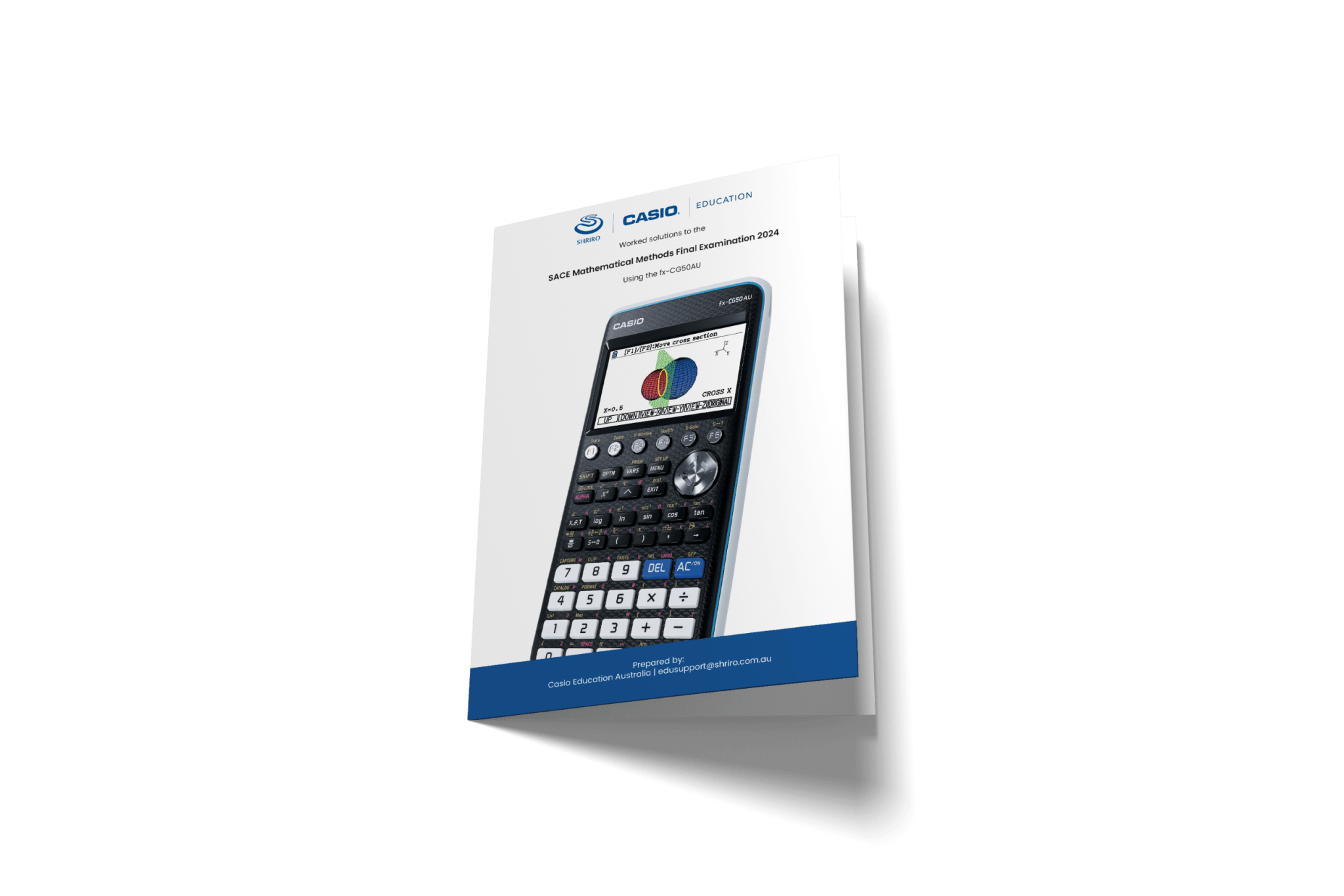 Exam Solutions | 2024 SACE Mathematical Methods - Casio Education ...